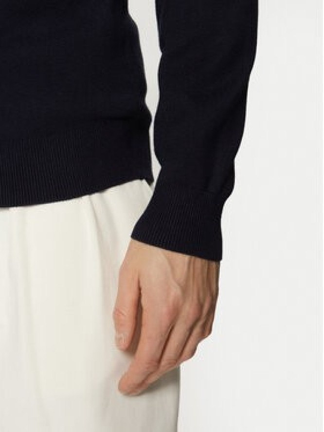 Guess Sweter M5RR13 Z3KK2 Granatowy Regular Fit