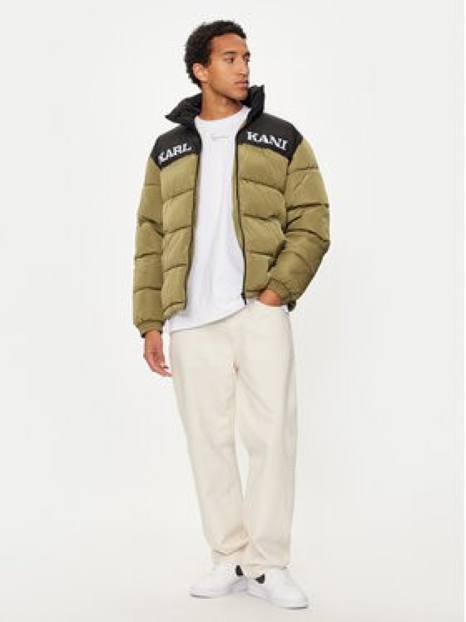 Karl Kani Kurtka zimowa Retro Essential 60760012 Zielony Regular Fit