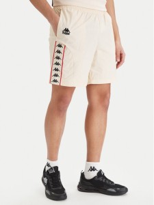 Kappa Szorty sportowe 322B8GW Beżowy Comfort Fit
