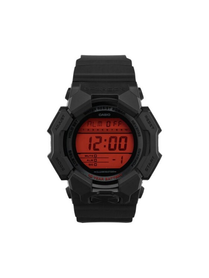 G-Shock Zegarek Digital GD-010BBR-1ER Czarny