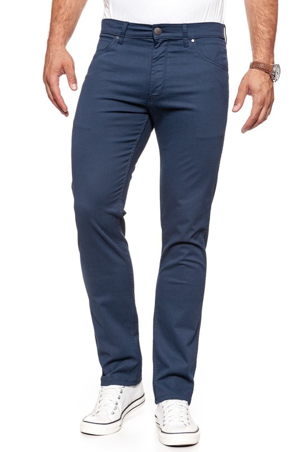 WRANGLER SPODNIE MĘSKIE GREENSBORO NAVY W15QGE114 112126910