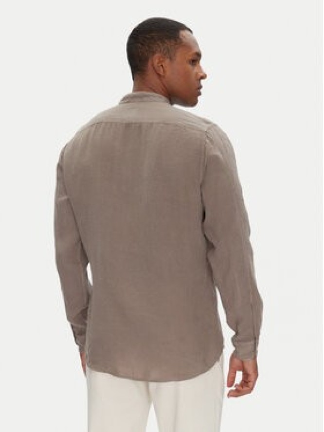 BOSS Koszula 50537369 Beżowy Regular Fit