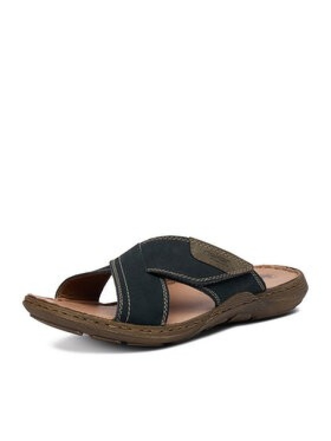 Rieker Klapki CEO-22089-14 Granatowy