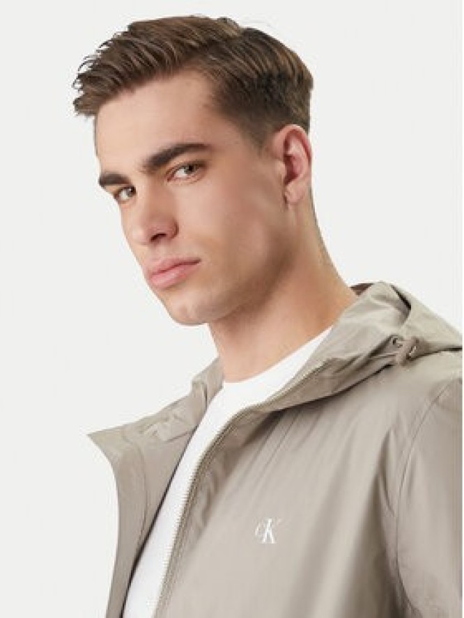 Calvin Klein Jeans Wiatrówka Harrington LV04RF521G Beżowy Regular Fit
