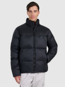 4F Kurtka puchowa z wypełnieniem syntetycznym męska - czarna 3XL