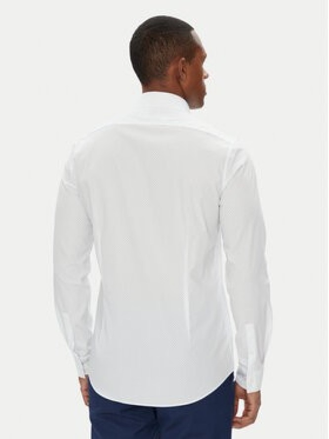 Calvin Klein Koszula K10K114299 Biały Slim Fit