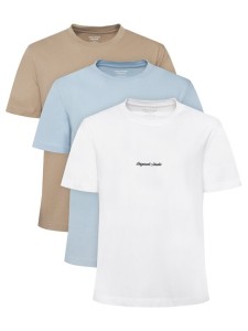 Jack & Jones Komplet t-shirtów Jornorrebro Emb 12305109 Kolorowy Regular Fit