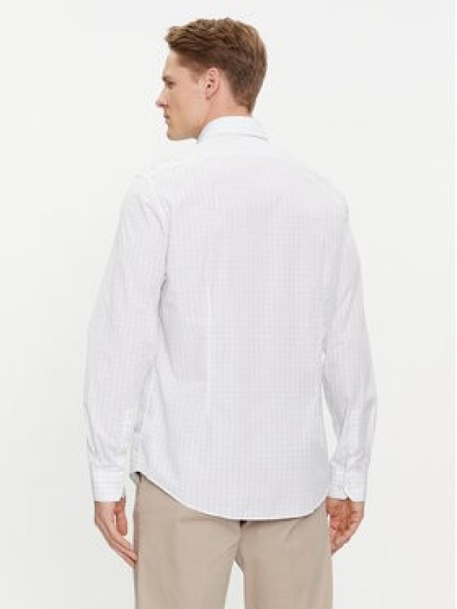 Calvin Klein Koszula K10K112303 Biały Fitted Fit
