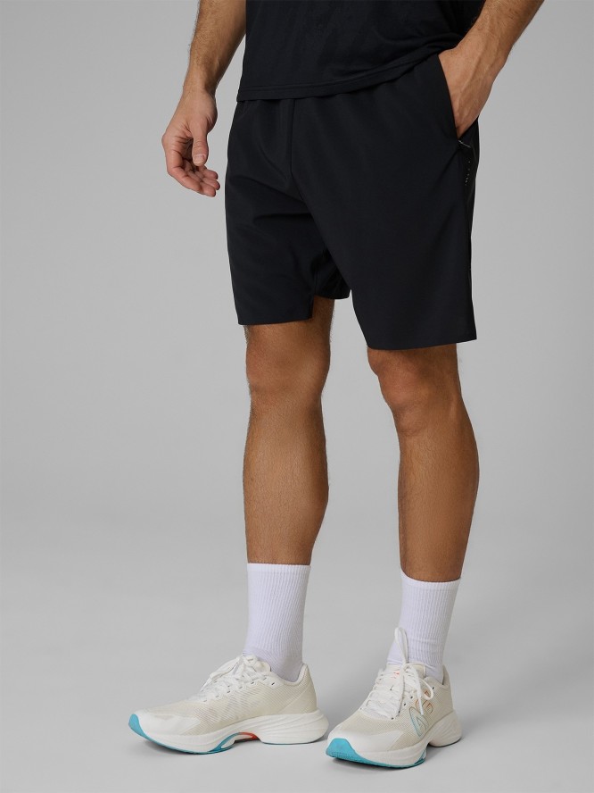 4F Spodenki do biegania szybkoschnące męskie - czarne S