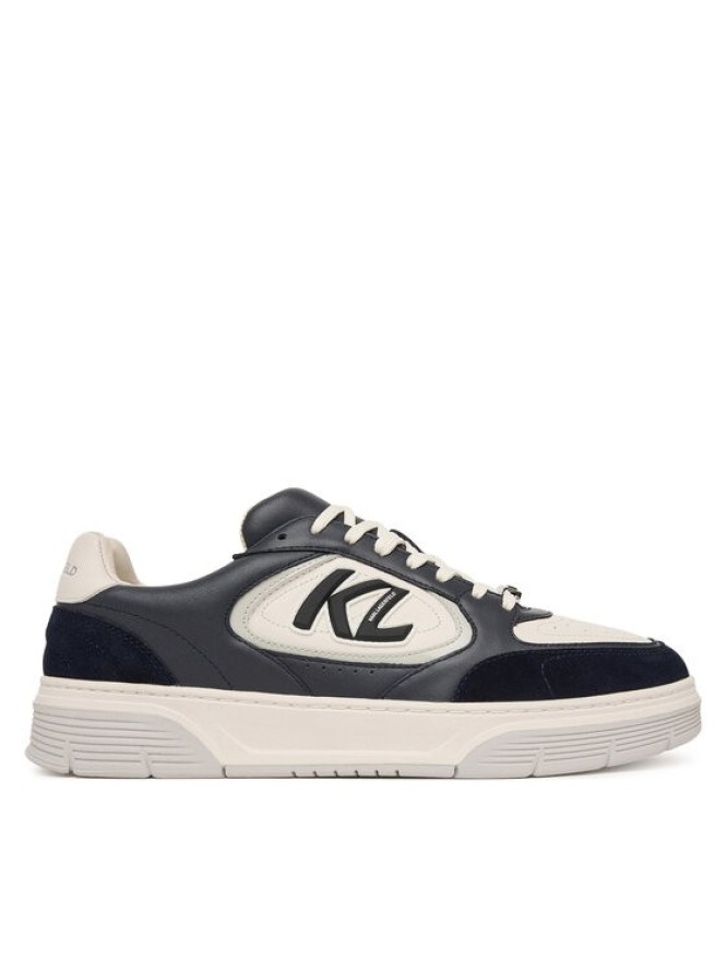 KARL LAGERFELD Sneakersy Kourtney KL53026 Granatowy