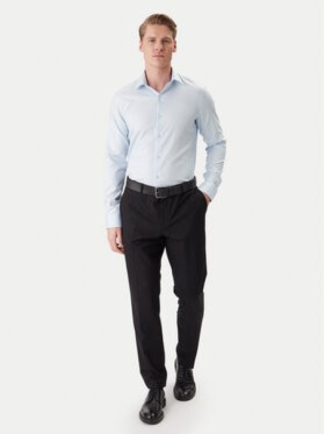 Calvin Klein Koszula LV019EU090 Niebieski Slim Fit