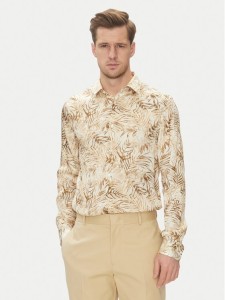 Marciano Guess Koszula 5GHH21 4467Z Beżowy Regular Fit