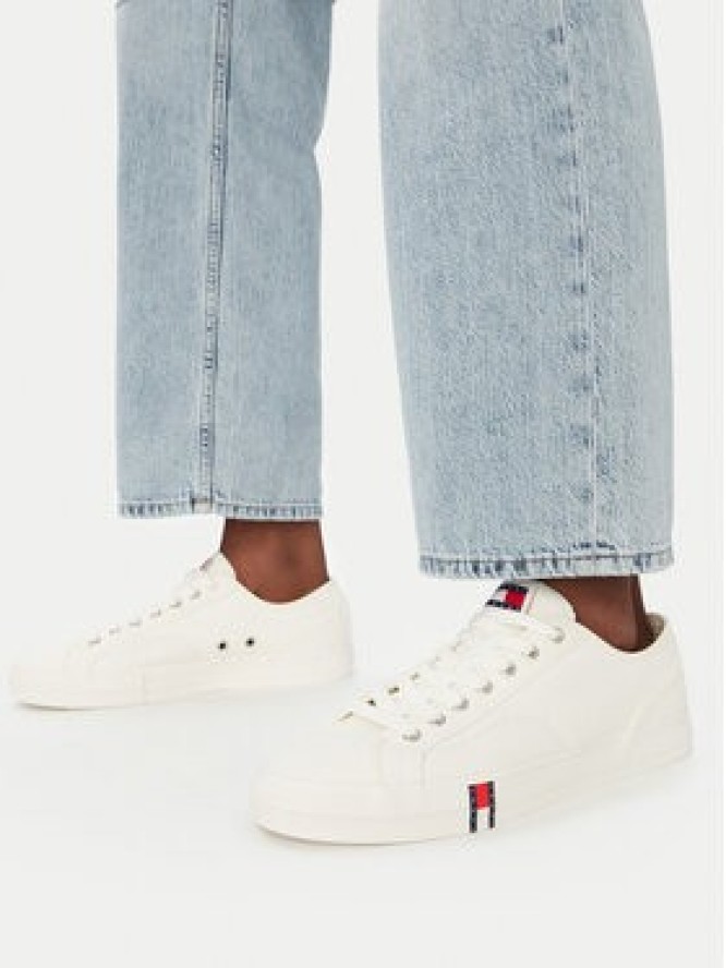 Tommy Jeans Tenisówki Archive Vulc Y2K EM0EM01674 Biały