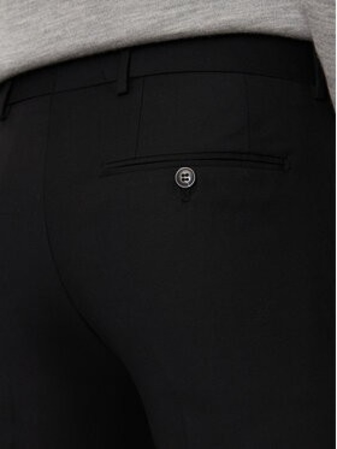 Jack & Jones Chinosy Solaris 12141112 Czarny Super Slim Fit