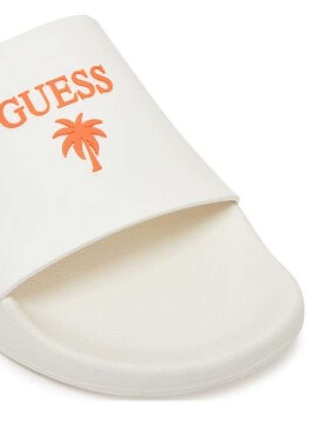 Guess Klapki F5GZ05 BB00F Biały
