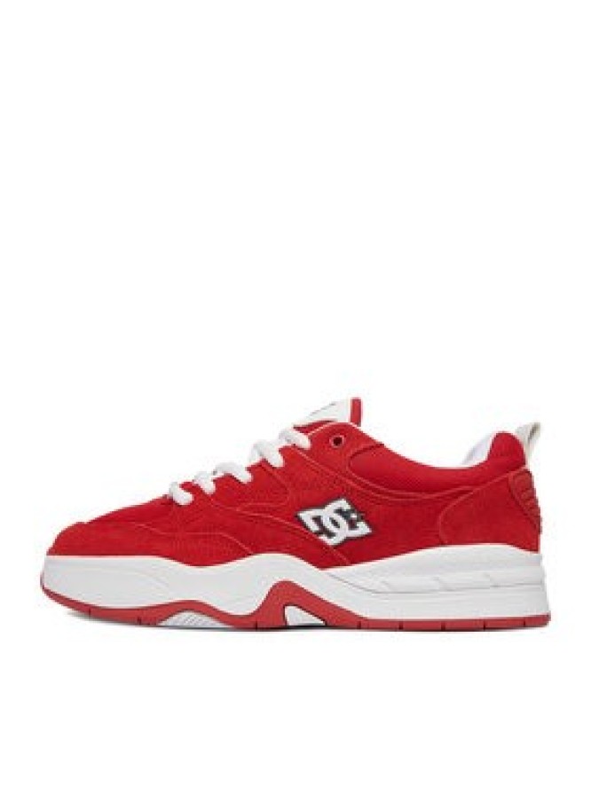 DC Shoes Sneakersy EO-DC ASCEND LE DC01861609 Czerwony jasny