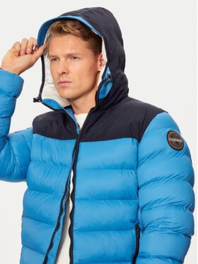 Napapijri Kurtka zimowa A-Arbogne NP0A4IBG Niebieski Regular Fit