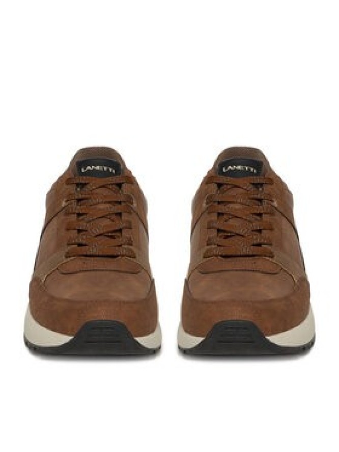 Lanetti Sneakersy CEO-REUS-01 Brązowy