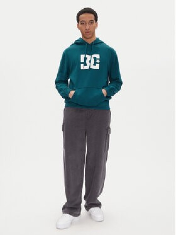 DC Shoes Bluza ADYSF03099 Zielony Relaxed Fit