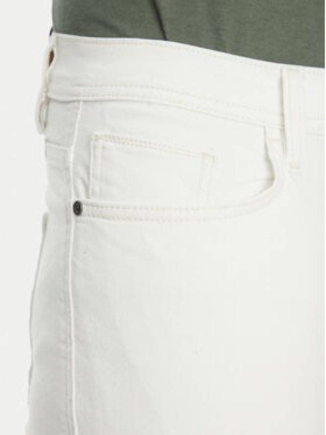 Blend Szorty jeansowe 20718125 Biały Regular Fit