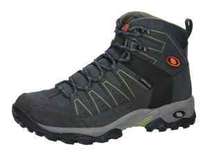 Brütting hiking boots Mount Pinos High with comfortex - Grey with Green