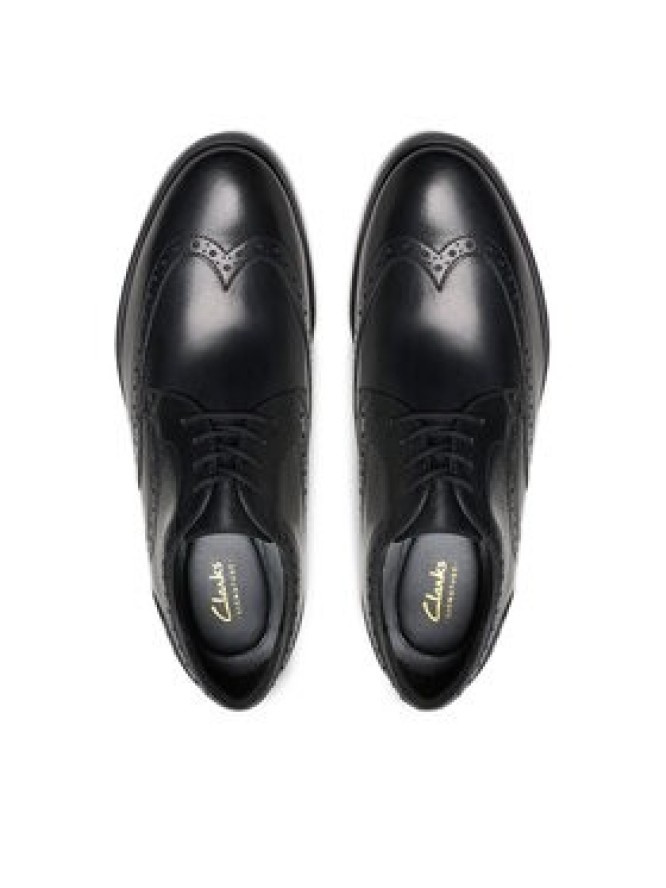 Clarks Półbuty Brandon Limit 26178490 Czarny