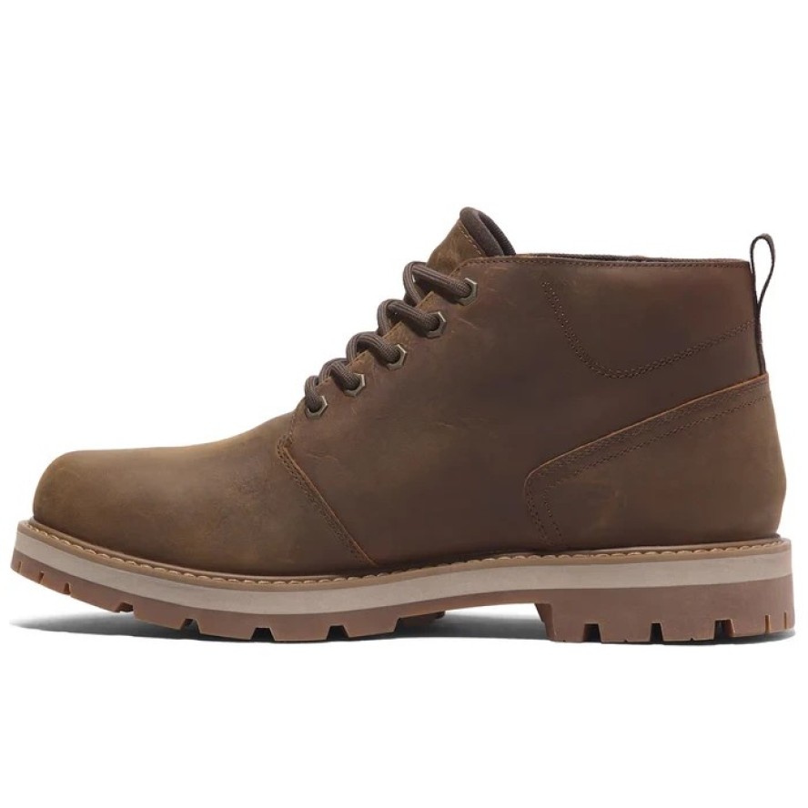 Timberland Britton Road Mid Chukka WP Rust Trzewiki męskie