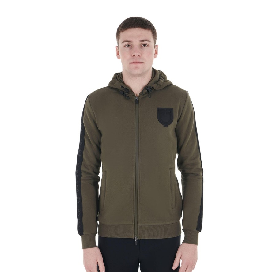 Bluza z kapturem z pełnym zamkiem błyskawicznym Equestro