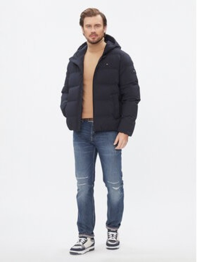 Tommy Hilfiger Kurtka zimowa MW0MW33958 Granatowy Regular Fit
