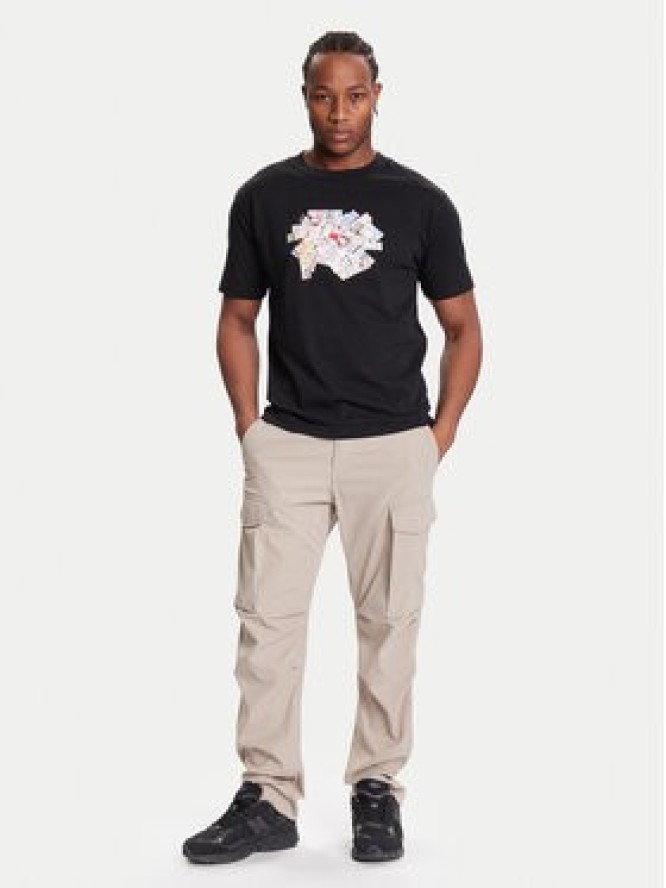 New Balance T-Shirt MT53905 Czarny Regular Fit