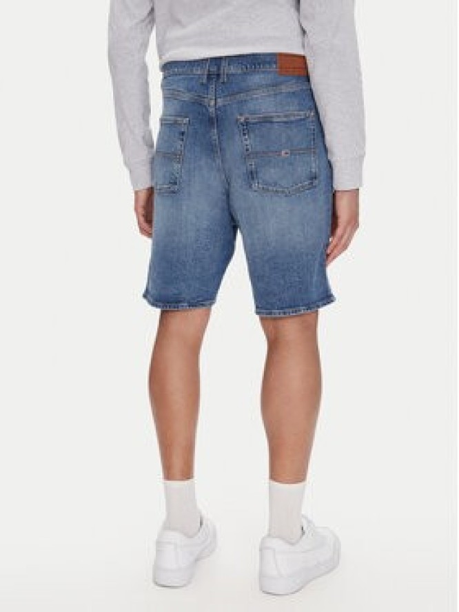 Tommy Jeans Szorty jeansowe Isaac DM0DM20952 Niebieski Relaxed Fit