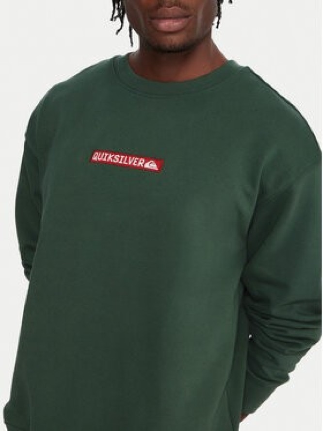 Quiksilver Bluza Dna EQYFT05120 Zielony Oversize