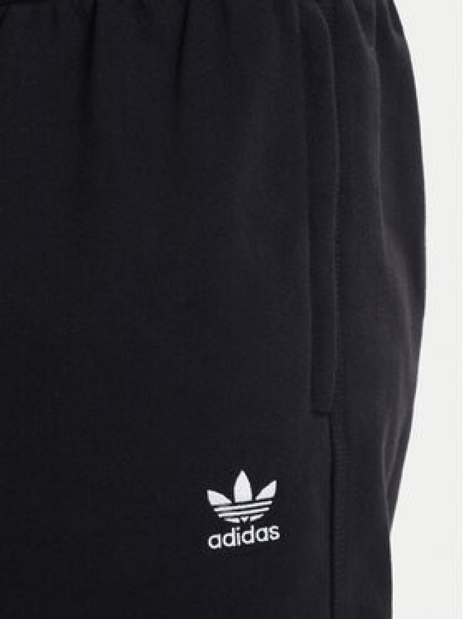 adidas Szorty sportowe Trefoil Essentials JV6054 Czarny Loose Fit