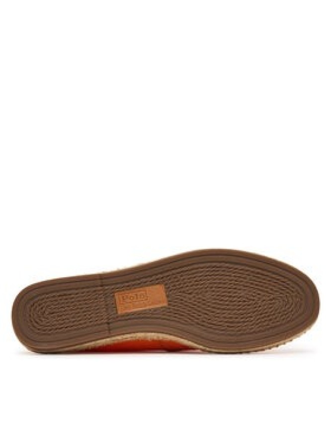Polo Ralph Lauren Espadryle Cevio Washed Canvas 803P07659003 Pomarańczowy