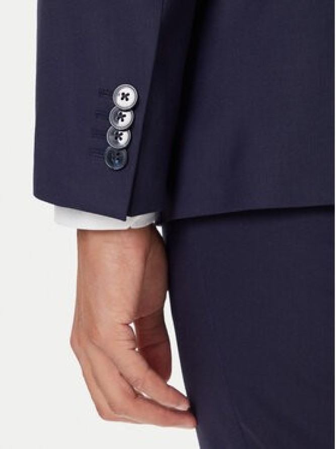 HUGO Garnitur Henry/Getlin232X 50547345 Granatowy Slim Fit