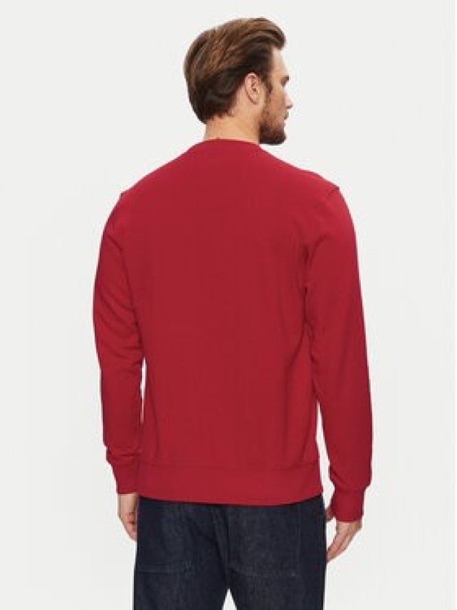 Tommy Hilfiger Bluza Essential MW0MW37237 Czerwony Regular Fit