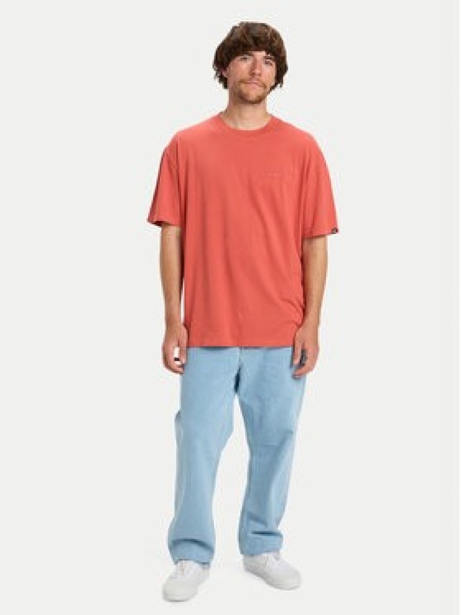 Quiksilver T-Shirt Salt Water EQYZT08204 Bordowy Regular Fit