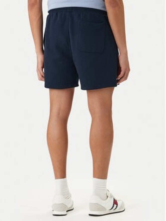 Tommy Jeans Szorty sportowe Contrast Linear DM0DM22697 Granatowy Regular Fit