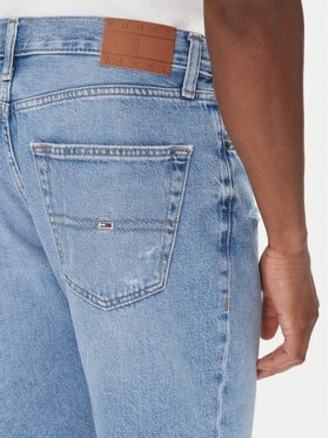 Tommy Jeans Szorty jeansowe Ryan DM0DM21855 Niebieski Slim Fit