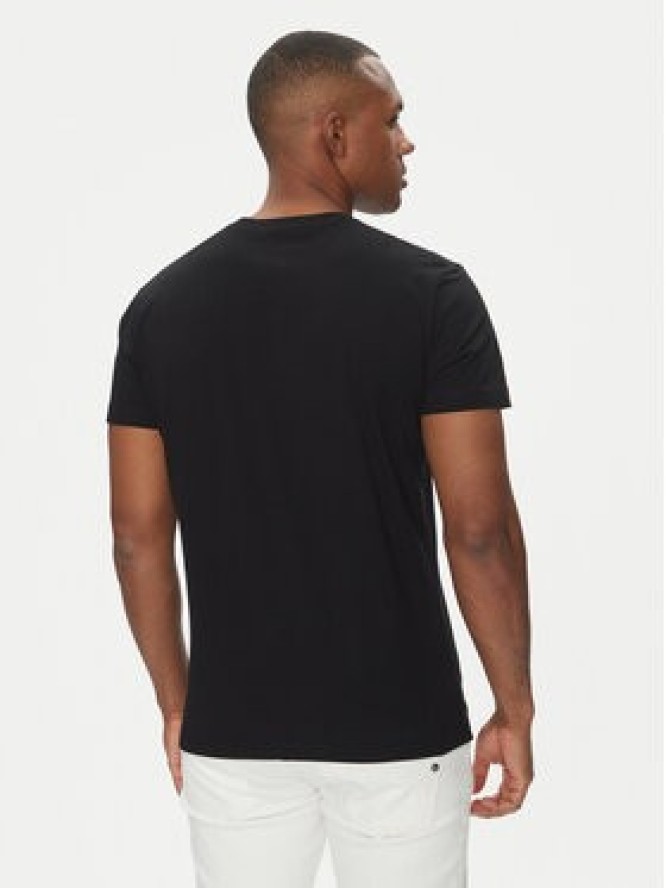 Versace Jeans Couture T-Shirt 78GAHC05 Czarny Regular Fit