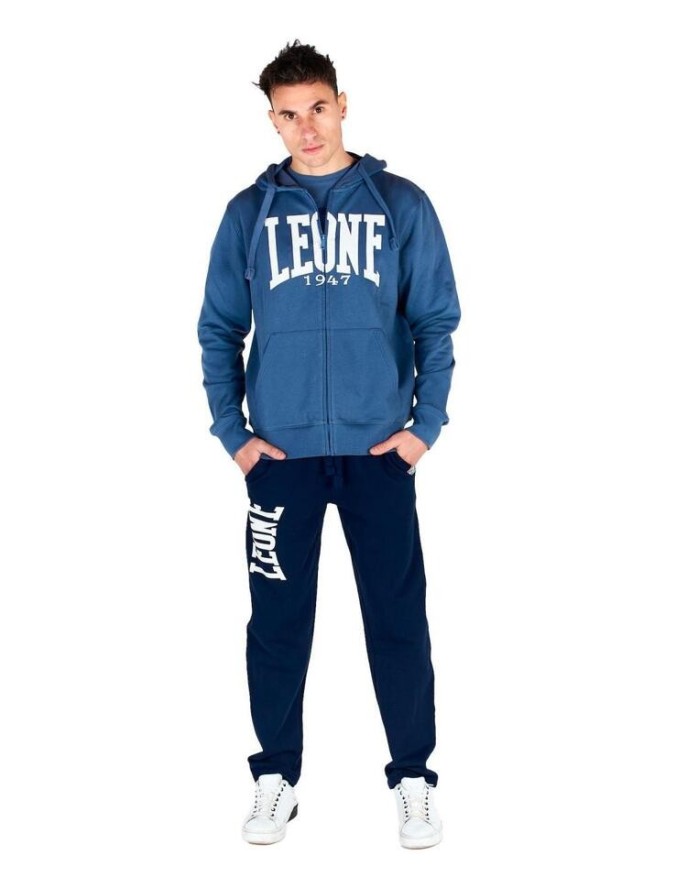 Męska zapinana na zamek bluza z kapturem Leone 1947 Apparel