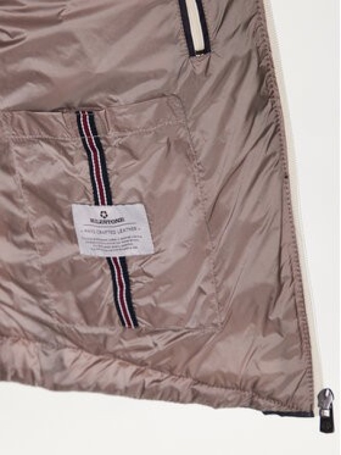 Milestone Kurtka skórzana Malik 991019 60215 Granatowy Regular Fit