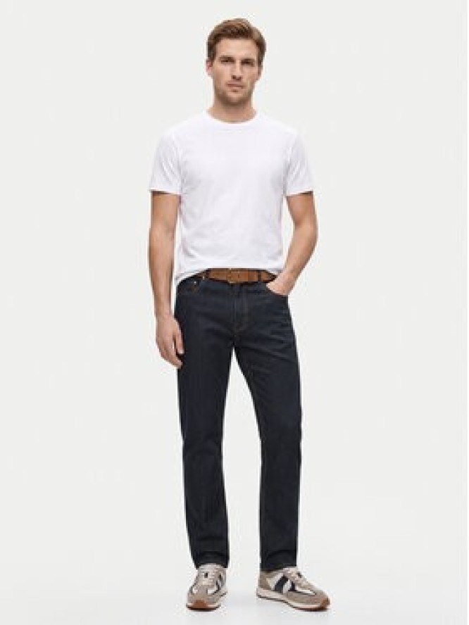 Guess Jeansy M6YA82 D1473 Granatowy Relaxed Fit