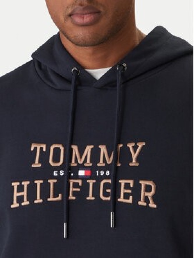 Tommy Hilfiger Bluza Icon Intechno MW0MW42528 Granatowy Regular Fit