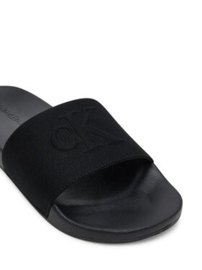 Calvin Klein Jeans Klapki Slide Hf Mono Cv YM0YM01282 Czarny