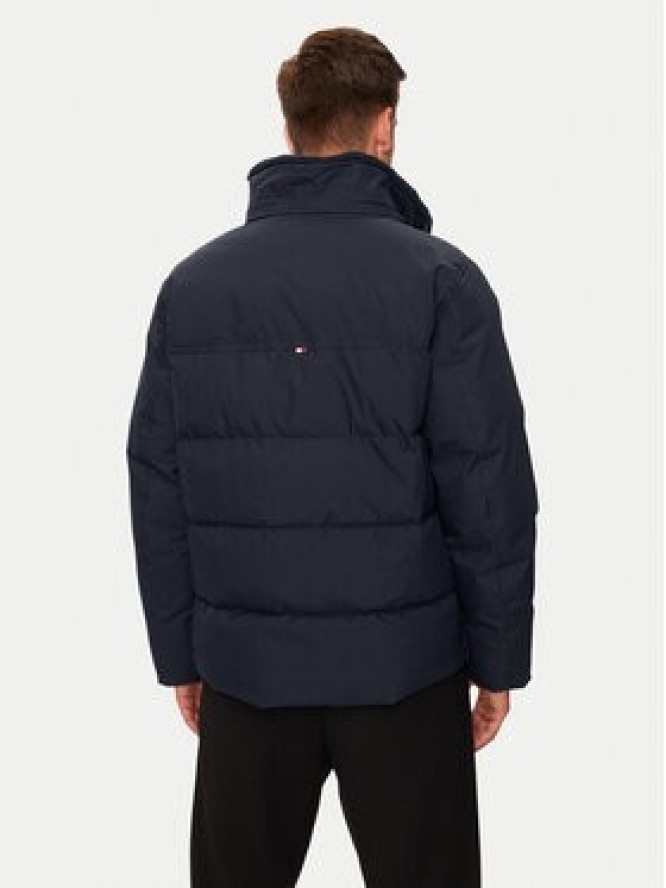 Tommy Hilfiger Kurtka zimowa Rockie MW0MW37125 Granatowy Regular Fit