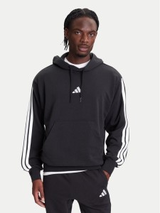 adidas Bluza Essentials 3-Stripes JD1874 Czarny Regular Fit