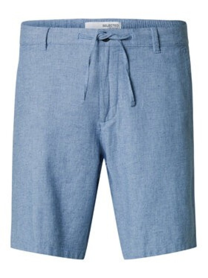 Selected Homme Szorty materiałowe Brody 16087638 Niebieski Regular Fit