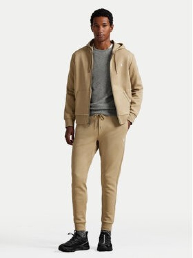 Polo Ralph Lauren Spodnie dresowe 710881518082 Beżowy Regular Fit