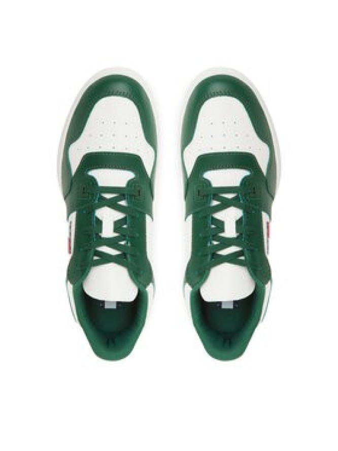 Tommy Jeans Sneakersy (New) Tjm Retro Basket Ess EM0EM01395 Biały